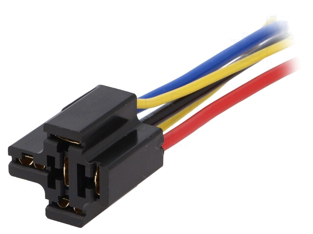 Socket; PIN: 5; 40A; FRC2C-DC12,FRC2C-DC24,LD-12P,LDN-12F; 200mm Socket; PIN: 5; 40A; FRC2C-DC12,FRC2C-DC24,LD-12P,LDN-12F; 200mm